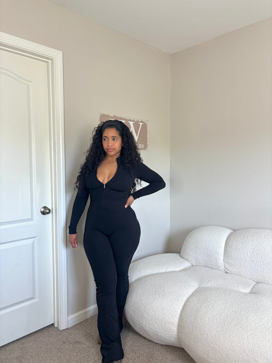 Sexy Jumpsuit-Black