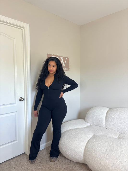 Sexy Jumpsuit-Black