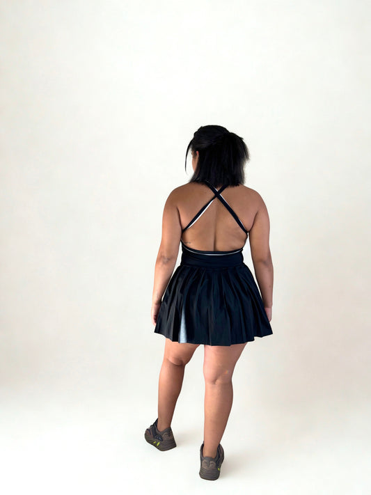 black dress